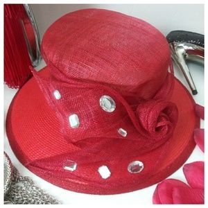 "Something Special" Bedazzled Straw Brim
